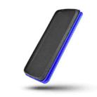 For Asus Zenfone Max (M2) ZB633KL Carbon Fiber Texture Horizontal Flip TPU + PC + PU Leather Case with Card Slot(Blue) - 7