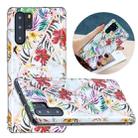 For Huawei P30 Pro Flat Plating Splicing Gilding Protective Case(Tropical Rainforest Color Matching) - 1
