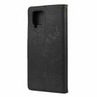 For Samsung Galaxy A42 5G Butterflies Embossing Horizontal Flip Leather Case with Holder & Card Slots & Wallet(Black) - 3