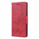For Samsung Galaxy A42 5G Butterflies Embossing Horizontal Flip Leather Case with Holder & Card Slots & Wallet(Red) - 2
