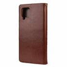 For Samsung Galaxy A42 5G Butterfly Flower Pattern Horizontal Flip Leather Case with Holder & Card Slots & Wallet(Brown) - 3