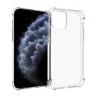 For iPhone 11 Pro Shockproof Non-slip Waterproof Thickening TPU Protective Case (Transparent) - 1