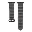 Loop Stripes Watch Band with Iron Buckle For Apple Watch Series 7 41mm / 6 & SE & 5 & 4 40mm / 3 & 2 & 1 38mm(Grey) - 2