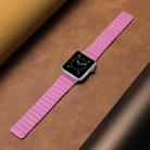 Two Loop Magnetic Watch Band For Apple Watch Series 7 41mm / 6 & SE & 5 & 4 40mm / 3 & 2 & 1 38mm(Pink) - 4
