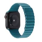 Two Loop Magnetic Watch Band For Apple Watch Series 9&8&7 41mm / SE 3&SE 2&6&SE&5&4 40mm / 3&2&1 38mm (Green) - 1