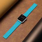 Two Loop Magnetic Watch Band For Apple Watch Series 7 41mm / 6 & SE & 5 & 4 40mm / 3 & 2 & 1 38mm(Cape Blue) - 4