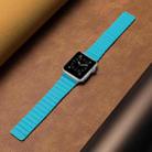 Two Loop Magnetic Watch Band For Apple Watch Series 7 45mm / 6 & SE & 5 & 4 44mm / 3 & 2 & 1 42mm(Cape Blue) - 4