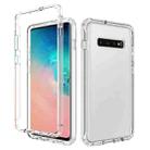 For Samsung Galaxy S10 Plus Shockproof  High Transparency PC+TPU Candy Colors Protective Case - 1