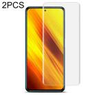 2 PCS For Xiaomi Poco X3 NFC IMAK Hydrogel Film III Full Coverage Screen Protector(Frosted) - 1