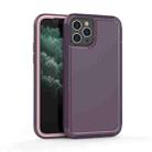 For iPhone 11 Pro 360 All-inclusive Shockproof Precise Hole PC + TPU Protective Case (Purple) - 1