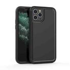 For iPhone 11 Pro Max 360 All-inclusive Shockproof Precise Hole PC + TPU Protective Case (Black) - 1