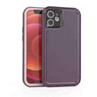 For iPhone 12 mini 360 All-inclusive Shockproof Precise Hole PC + TPU Protective Case (Purple) - 1
