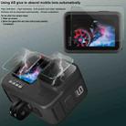 For GoPro HERO9 IMAK 3 in 1 Camera Lens and Screen Tempered Glass Film - 4