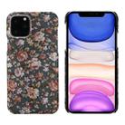 PC + Denim Texture Printing Protective Case For iPhone 11(Peony) - 1