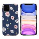 PC + Denim Texture Printing Protective Case For iPhone 11(Pink Peach Blossom) - 1