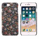 PC + Denim Texture Printing Protective Case For iPhone 8 Plus & 7 Plus(Peony) - 1