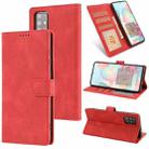 For Samsung Galaxy A71 (4G) Fantasy Classic Skin-feel Calfskin Texture Magnetic Buckle Horizontal Flip PU Leather Case with Holder & Card Slot & Wallet(Red) - 1