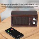 D60 Subwoofer Wooden Bluetooth 4.2 Speaker, Support TF Card & 3.5mm AUX & U Disk Play(Yellow) - 8