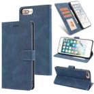 Fantasy Classic Skin-feel Calfskin Texture Magnetic Buckle Horizontal Flip PU Leather Case with Holder & Card Slot & Wallet For iPhone 8 Plus / 7 Plus(Blue) - 1