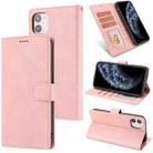 For iPhone 11 Fantasy Classic Skin-feel Calfskin Texture Magnetic Buckle Horizontal Flip PU Leather Case with Holder & Card Slot & Wallet (Rose Gold) - 1