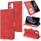 For iPhone 11 Pro Max Fantasy Classic Skin-feel Calfskin Texture Magnetic Buckle Horizontal Flip PU Leather Case with Holder & Card Slot & Wallet (Red) - 1