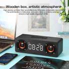 M5 Subwoofer Wooden Bluetooth 4.2 Speaker, Support TF Card & 3.5mm AUX & FM(Graffiti Color) - 8