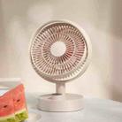 Original Xiaomi Youpin SOTHING PLUME Rotating Head Desktop Fan S2 with Infinite Switch(White) - 1