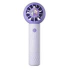 MF062 Mini Handheld Lollipop Electric Fan (Purple) - 1