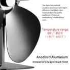 YL401 3-Blade High Temperature Metal Heat Powered Fireplace Stove Fan (Bronze) - 8