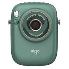 Aigo AGF-05 Portable Waist and Neck Hanging Small Fan with Light & Three-speed Wind Adjustment (Green) - 1