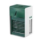 LL12 4W Three-speed Adjustable Mini Desktop Air Cooler Negative Ion Moisturizing Spray Water-cooled Fan (Green) - 1