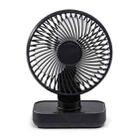 D606Y Portable Desktop Oscillating Small Fan (Black) - 1