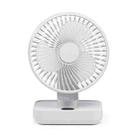 D606Y Portable Desktop Oscillating Small Fan (White) - 1