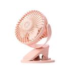 ROCK RST10759 Desktop / Cilp 2 in 1 Fan with 3-level Speed Mode (Pink) - 1