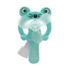 Hand Pressed Handheld Cartoon Children Small Fan(Green) - 1