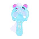 Hand Pressed Handheld Cartoon Children Small Fan(Blue) - 1