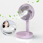 A3 Desktop Mirror Fan (Pink) - 1