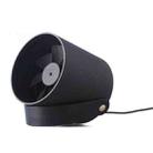 Original Xiaomi Youpin VH USB Charging Two-bladed Electric Fan, 2 Speed Adjustable (Black) - 1