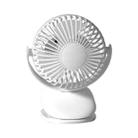 CAFELE CFMF1200 Mini Desktop Automatic Shaking Clamp Fan(White) - 1