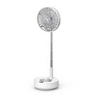 edon E908 Household Retractable Folding Remote Control Small Electric Fan, Basis Version (White) - 1