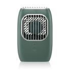 D302 4W USB Interface 3-speed Control Rechargeable Hanging Neck Type Portable Handheld Fan (Green) - 1