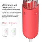 Capsule Portable USB Fan, Battery Capacity: 1200mAh(White) - 4