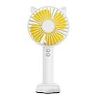 N10 Multi-function Handheld Desktop Holder Electric Fan, with 3 Speed Control (White) - 2