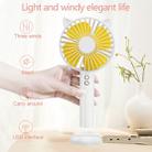 N10 Multi-function Handheld Desktop Holder Electric Fan, with 3 Speed Control (White) - 6
