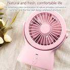S1 Multi-function Portable USB Charging Mute Desktop Electric Fan Table Lamp, with 3 Speed Control (Pink) - 8