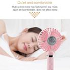 S8 Portable Mute Handheld Desktop Electric Fan, with 3 Speed Control (Pink) - 10