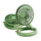 Original Xiaomi Youpin Qualitell Silent Foldable Fan with 3 Speed Adjustable (Green) - 1
