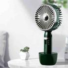 WiWU F302(Y-200) Retro Portable Handheld USB Mini Fan with 3 Gears Wind Level(Dark Green) - 1