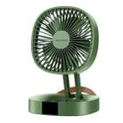 WK WT-F23 Multi-function Portable Foldable Desktop Electric Fan (Green) - 1