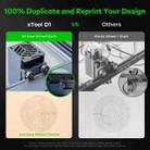 XTOOL P1030244 D1-5W High Accuracy DIY Laser Engraving & Cutting Machine + Rotary Attachment + Raiser Kit - 4